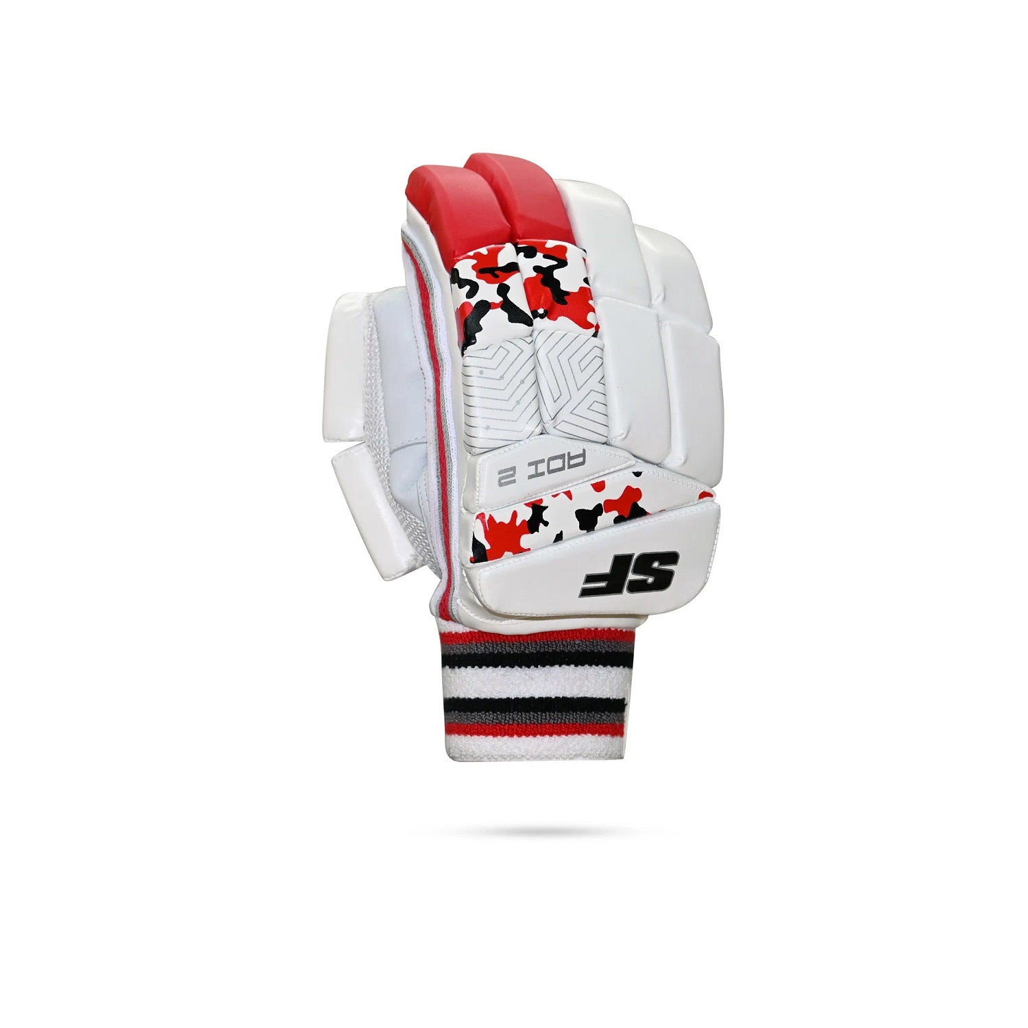 SF Camo ADI-2 Right Hand Batting Gloves| Lightweight Cricket Gloves with Split Finger Design, Comfort & Grip - Best Price online Prokicksports.com