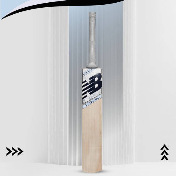 New Balance TC 700i PRO English Willow Cricket Bat – Premium Lightweight Bat with Mid Sweet Spot for Club, League & Leather Ball Cricket Matches