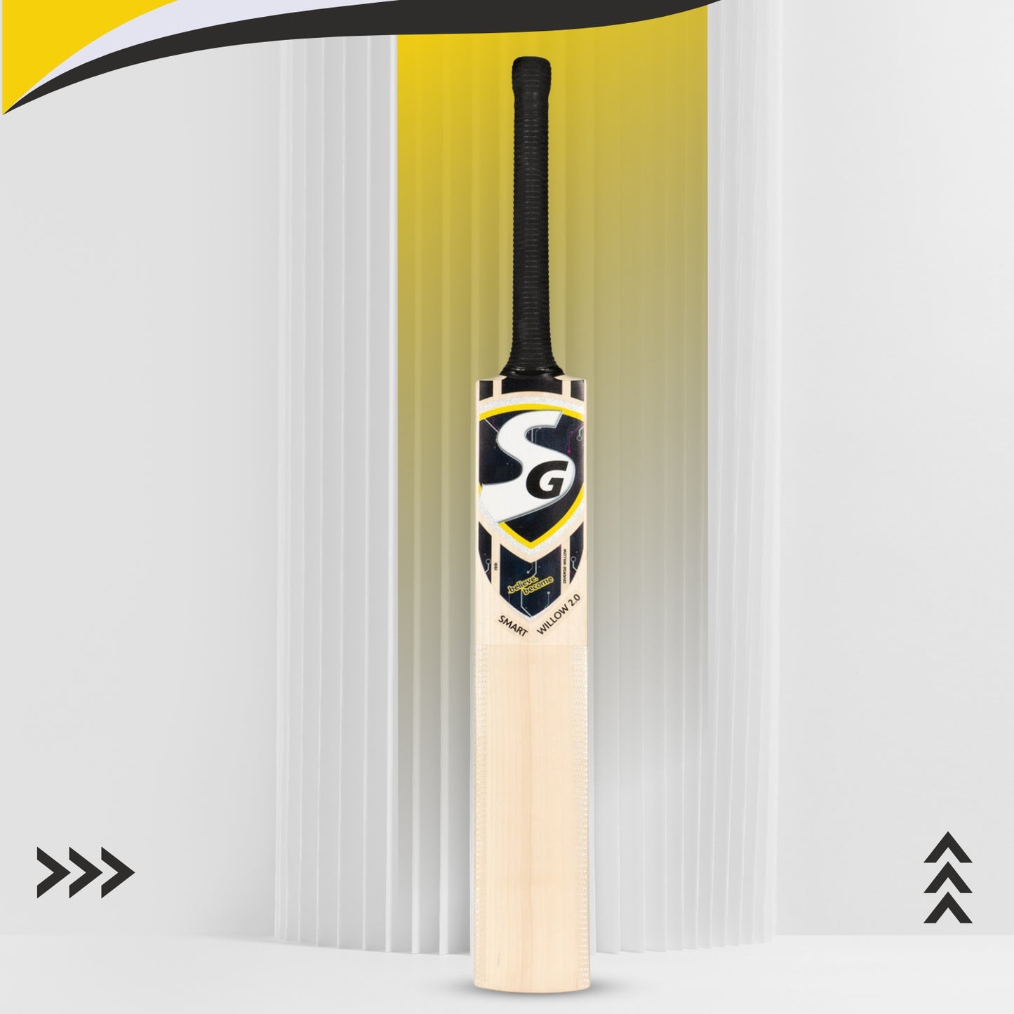 SG Smart Willow 2.0 Diverse Willow Cricket Bat – Lightweight Thick-Edged Bat with Durable Handle for Practice, Training, and Beginners' Game Play - Best Price online Prokicksports.com