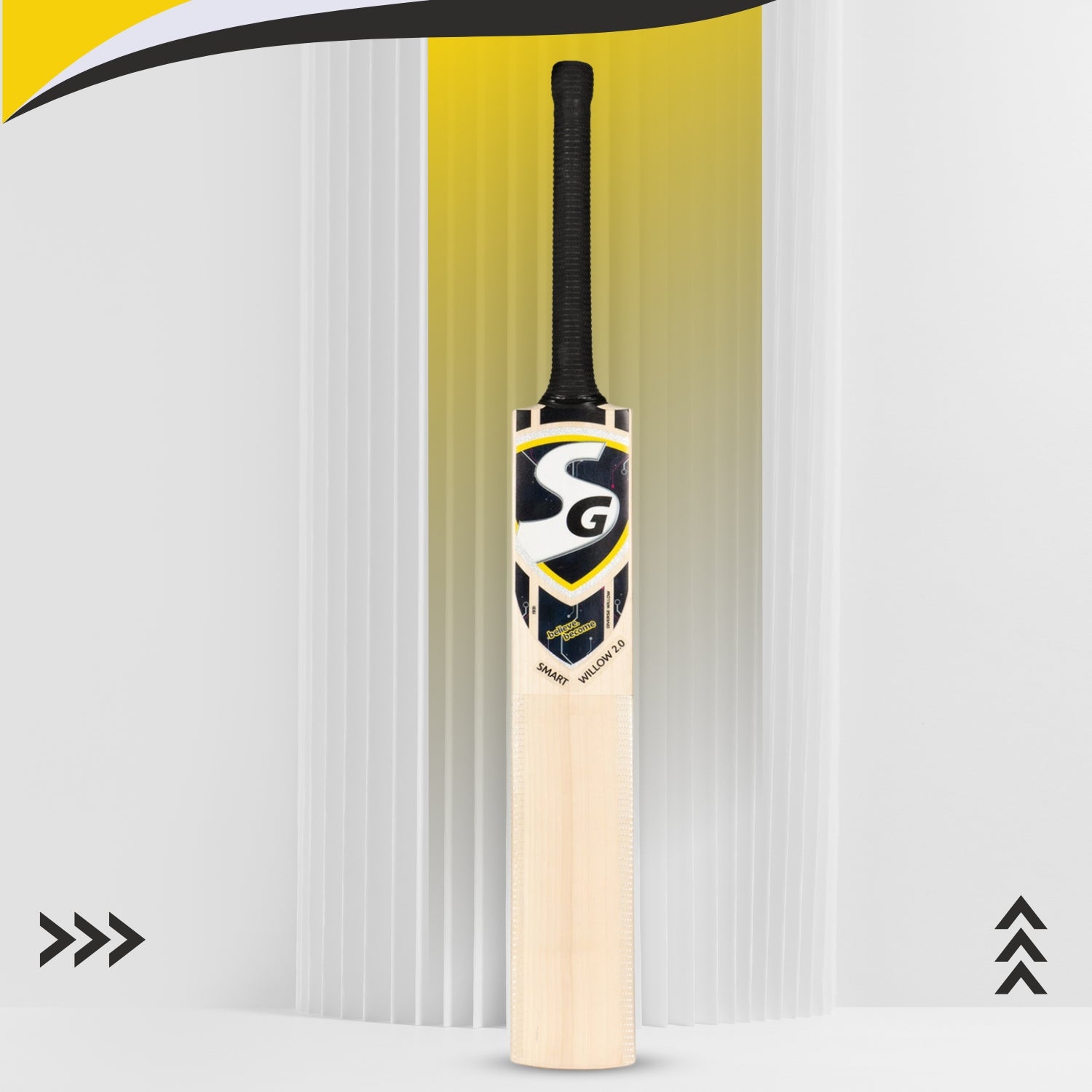 SG Smart Willow 2.0 Diverse Willow Cricket Bat – Lightweight Thick-Edged Bat with Durable Handle for Practice, Training, and Beginners' Game Play - Best Price online Prokicksports.com