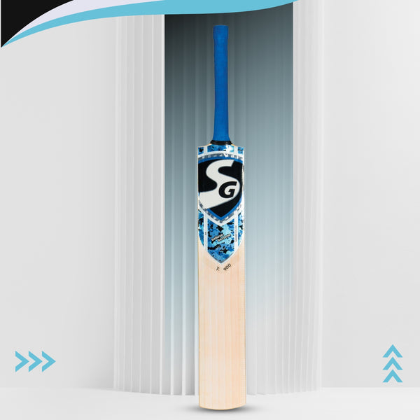 SG T-900 Kashmir Willow Tennis Cricket Bat – Lightweight Powerful Bat for Tennis Ball Matches, Ideal for Beginners and Casual Cricket Play
