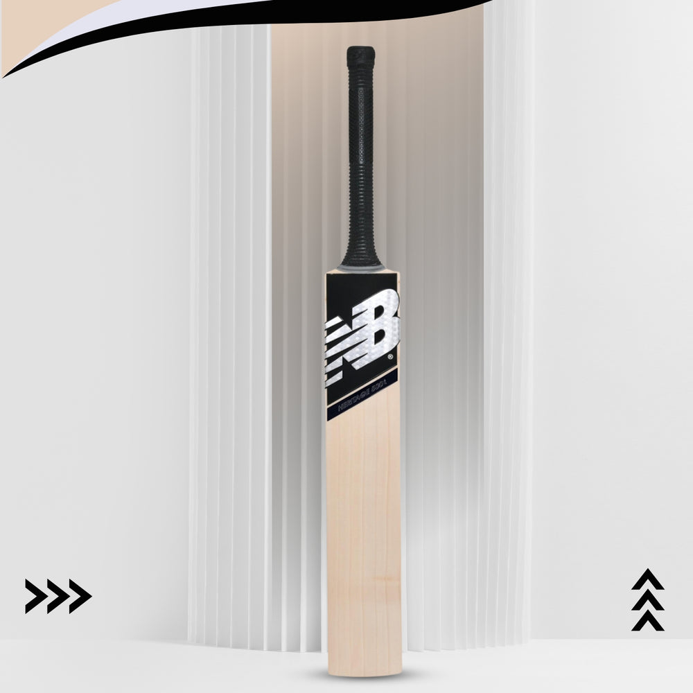 New Balance Heritage 500i English Willow Cricket Bat – Traditional Profile, Thick Edges & Premium Build for Club & Competitive Leather Ball Matches