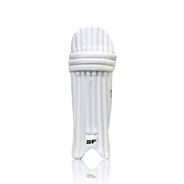 SF Club Ambidextrous Cricket Batting Legguard – Lightweight Protective Pads for Right or Left-Hand Batsmen in Club Matches