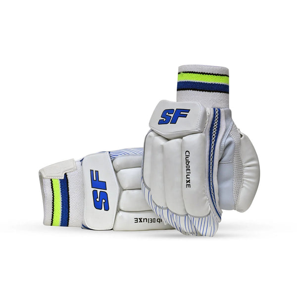 SF Club Deluxe LP Right Hand Batting Gloves| Premium Comfort & Protection for Club-Level Cricketers