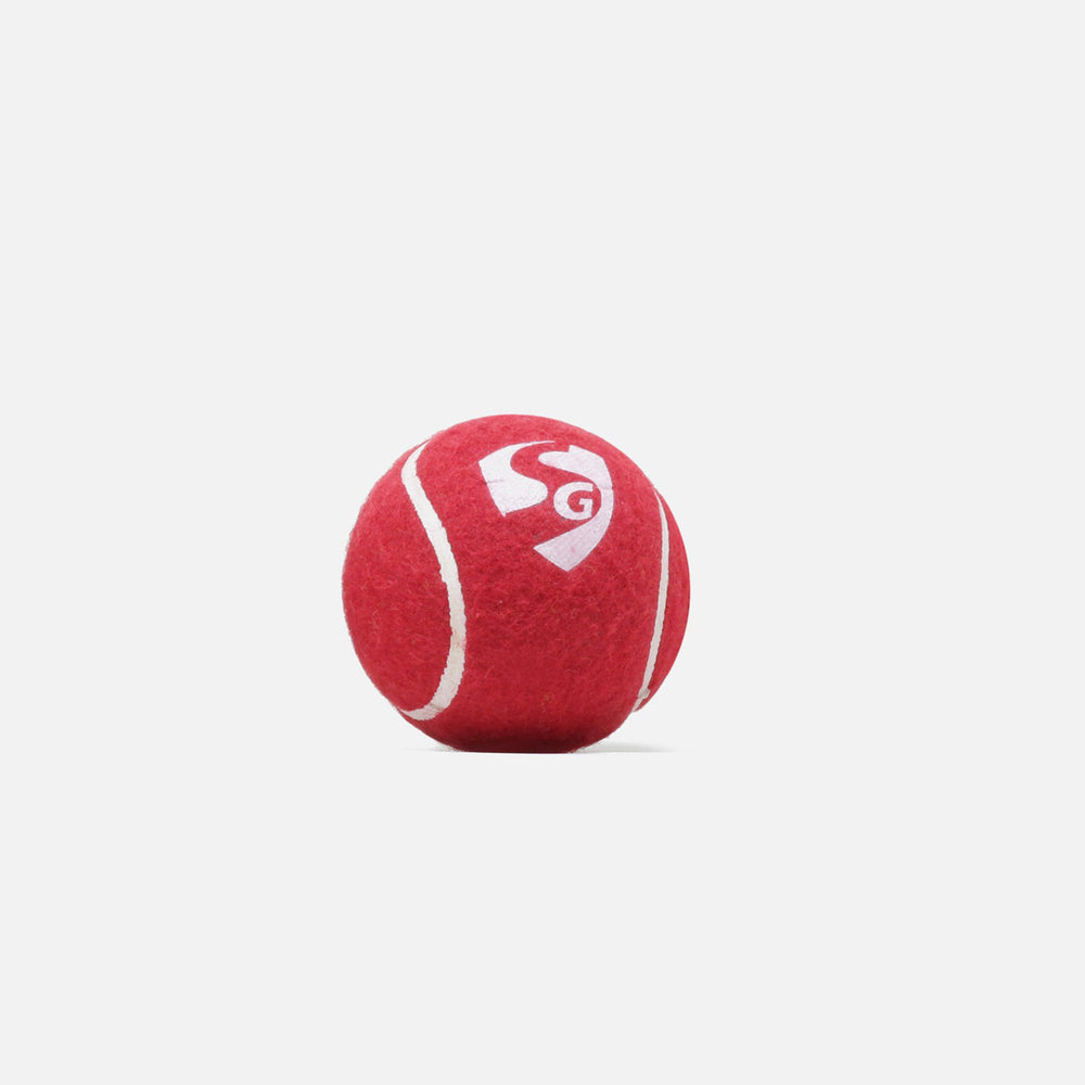 SG Club Heavy Cricket Balls Red – Durable Leather Ball for Adult Practice, Strength Training, and Skill Building in Nets or Outdoor Matches