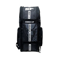 SF Cobra 2.0 Cricket Duffle Kit Bag – Black, Lightweight Backpack with Bat Compartment & Spacious Gear Storage - Best Price online Prokicksports.com