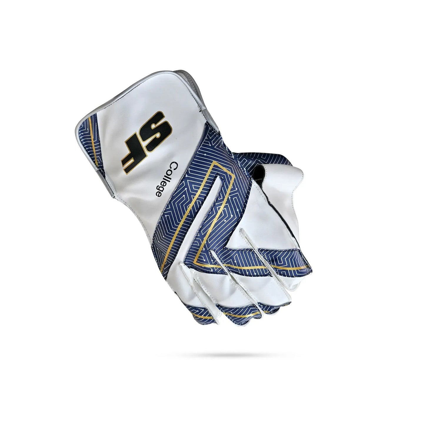 SF College Wicket Keeping Gloves – Boys | Durable & Comfortable Youth Cricket Gloves for Beginners - Best Price online Prokicksports.com