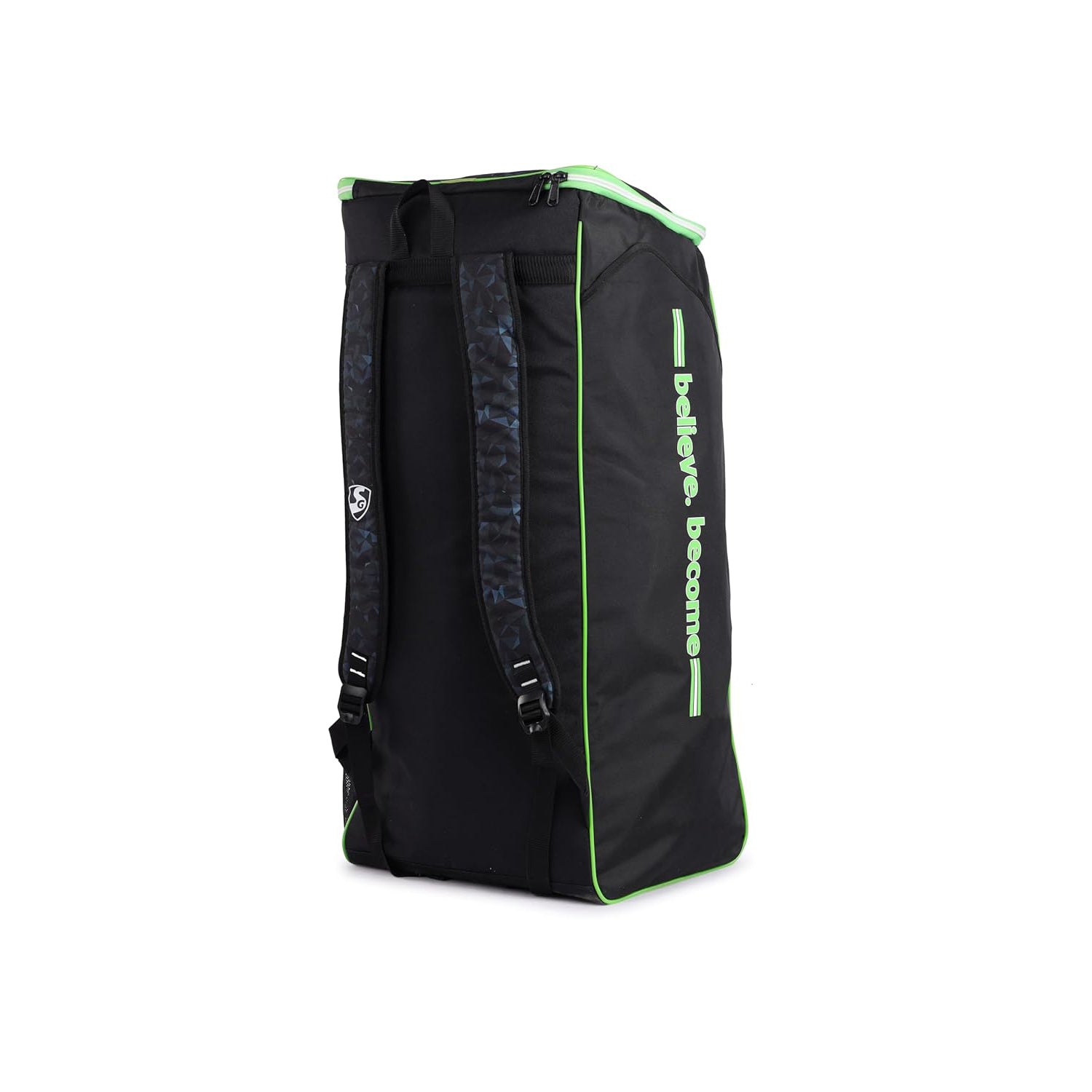 SG ComfiPak 2.0 Duffle Cricket Kitbag – Lightweight and Spacious Cricket Backpack with Bat Sleeve, Side Pockets, and Comfortable Shoulder Straps - Best Price online Prokicksports.com
