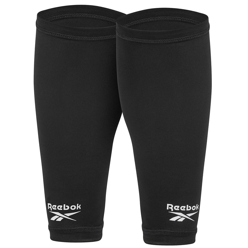 Reebok Unisex Calf Sleeves – Black Compression Support for Running, Gym, Sports & Muscle Recovery