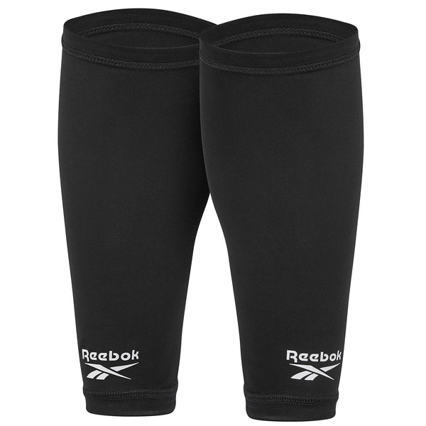 Reebok Unisex Calf Sleeves – Black Compression Support for Running, Gym, Sports & Muscle Recovery