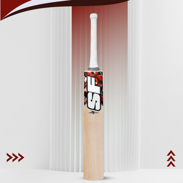 SF CAMO ADI-1000 Kashmir Willow Cricket Bat – Stylish Thick Edge Power Bat for Beginners and Club-Level Cricketers