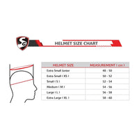 SG Carbofab Cricket Helmet – Lightweight Carbon Shell Batting Helmet with Steel Grill and Cushioned Fit for Safety and Comfort on the Field - Best Price online Prokicksports.com