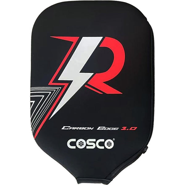 Cosco Carbon Edge 1.0 Pickle Ball Racquet – Lightweight Graphite Paddle with Comfortable Grip & Control for Power and Precision Play