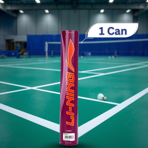 Li-Ning Champ Feather Shuttlecock, Speed 76 – 12 Pieces (Pack of 1)