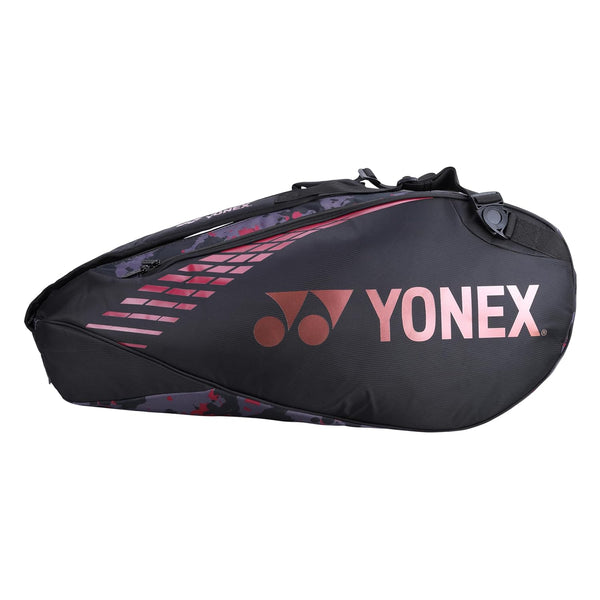 Yonex Champions BT6 Racquet Bag – 6 Racquet Capacity, Sleek Durable Design, Lightweight Multi-Compartment Badminton/Tennis Bag for Tournaments, Training & Professional Players