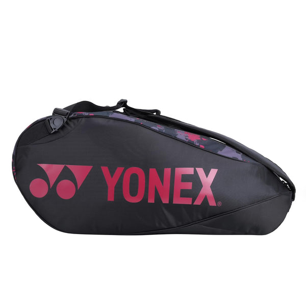 Yonex Champions BT6 Racquet Bag – 6 Racquet Capacity, Sleek Durable Design, Lightweight Multi-Compartment Badminton/Tennis Bag for Tournaments, Training & Professional Players