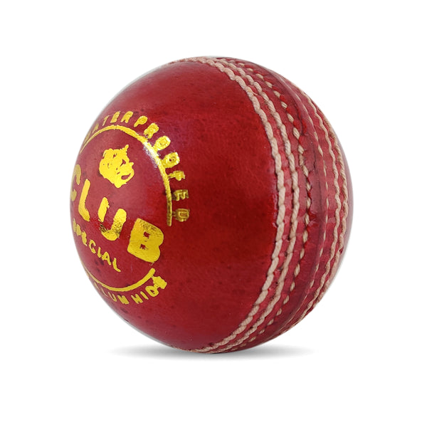Prokick LB 102 Club Leather Cricket Ball, 1Pc (Red)