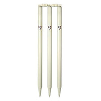 SG Club Full-Size Cricket Stumps Set- 6 Durable Wooden Stumps with 4 Bails for Professional & Club Cricket - Best Price online Prokicksports.com