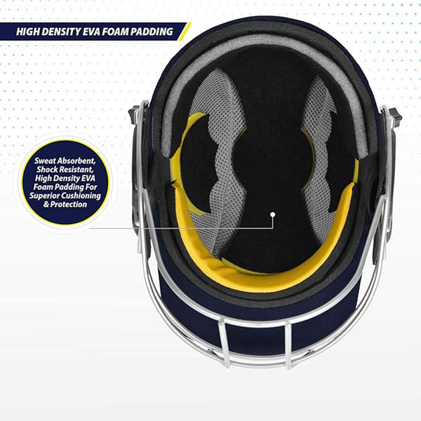 DSC Combat Cricket Helmet – High-Impact Protection, Adjustable Fit & Superior Ventilation for Cricketers