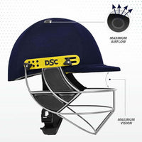 DSC Combat Cricket Helmet – High-Impact Protection, Adjustable Fit & Superior Ventilation for Cricketers - Best Price online Prokicksports.com