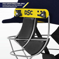 DSC Combat Cricket Helmet – High-Impact Protection, Adjustable Fit & Superior Ventilation for Cricketers - Best Price online Prokicksports.com