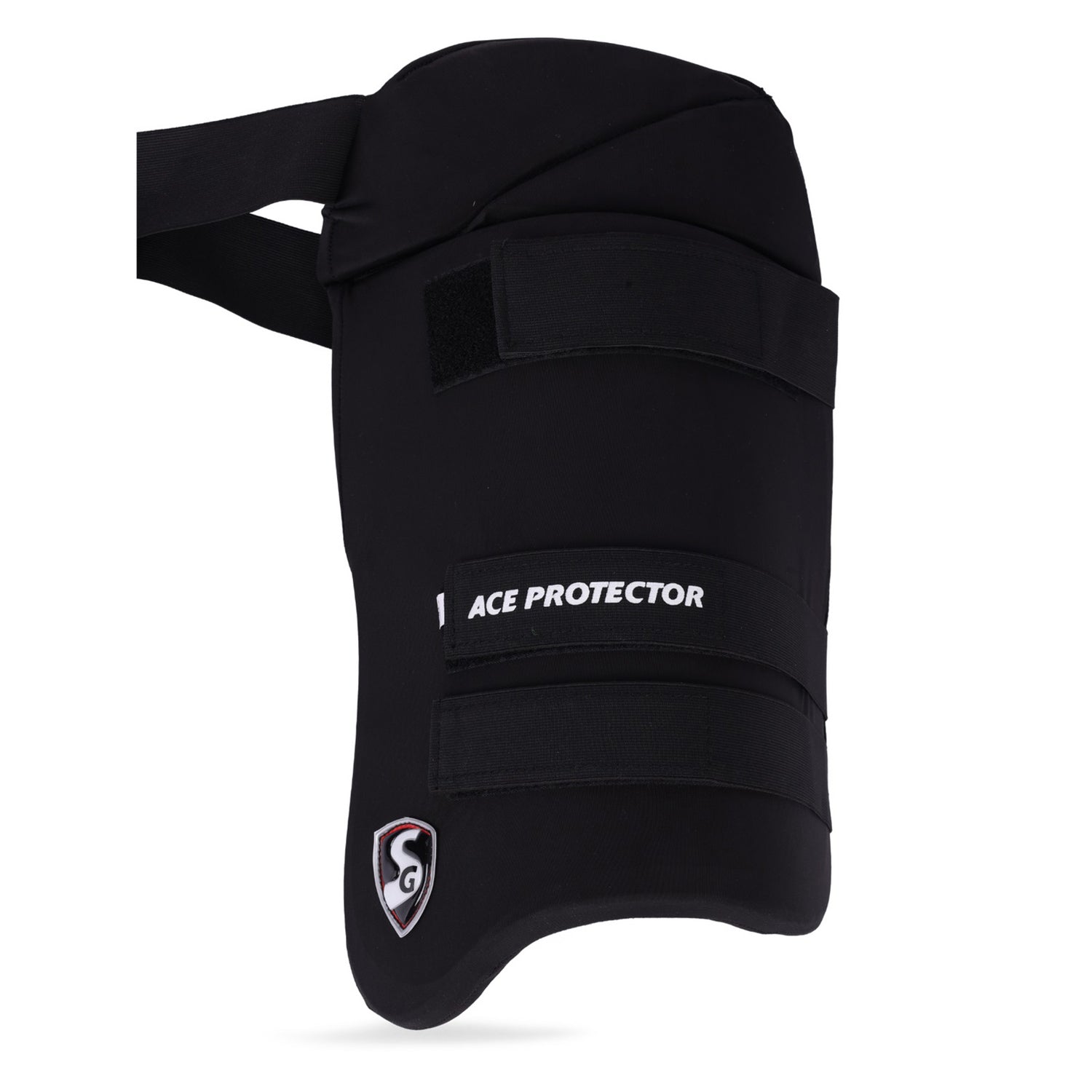 SG Ace Protector Black Thigh Pads Left Hand (Combo) - Best Price online Prokicksports.com