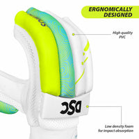 DSC Condor Atmos Left Hand Batting Gloves – Premium Leather Cricket Gloves for Comfort & Protection - Best Price online Prokicksports.com