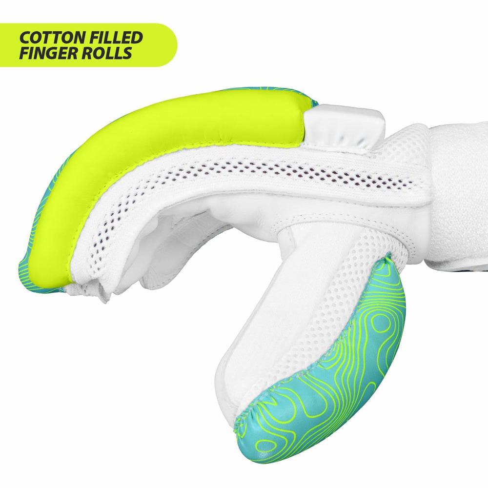 DSC Condor Atmos Left Hand Batting Gloves – Premium Leather Cricket Gloves for Comfort & Protection - Best Price online Prokicksports.com