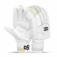 DSC Condor Flite Right Hand Batting Gloves – White Cricket Gloves with Superior Protection, Breathability, and Grip for Professional Batsmen - Best Price online Prokicksports.com