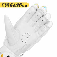 DSC Condor Flite Right Hand Batting Gloves – White Cricket Gloves with Superior Protection, Breathability, and Grip for Professional Batsmen - Best Price online Prokicksports.com