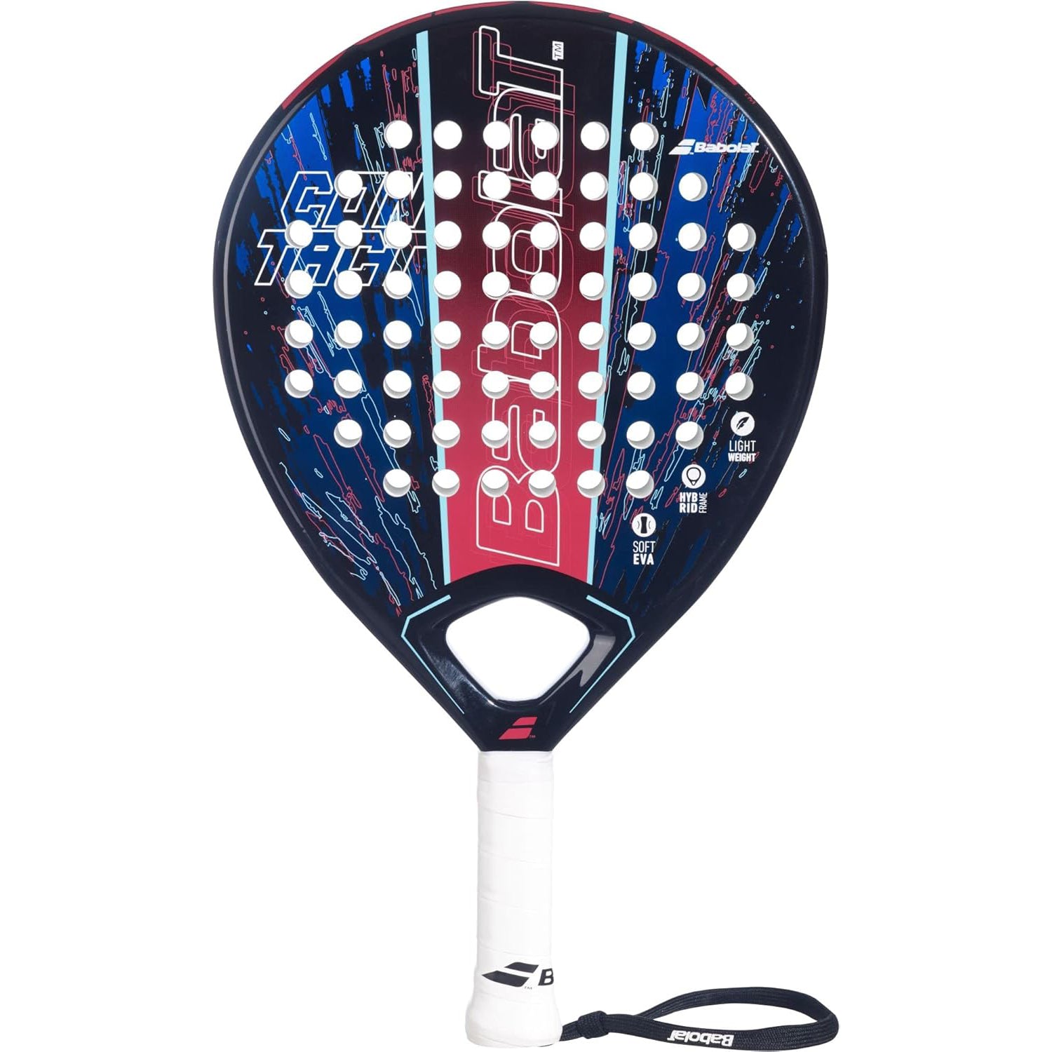 Babolat Contact Padel Racquet – 340g | Lightweight Beginner Padel Rack ...