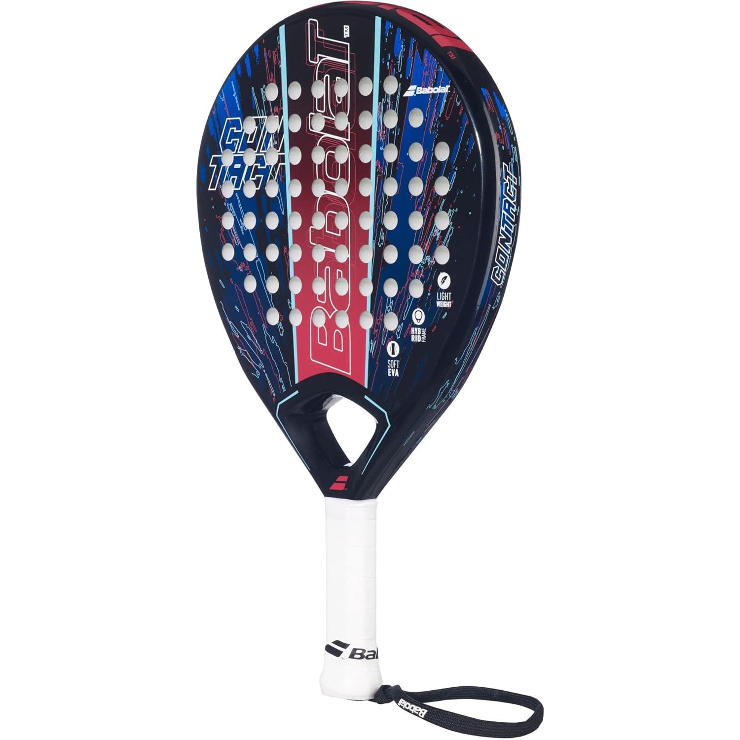 Babolat Contact Padel Racquet – 340g | Lightweight Beginner Padel Racket | Large Sweet Spot, Easy Handling & Soft Feel | For New & Recreational Players - Best Price online Prokicksports.com