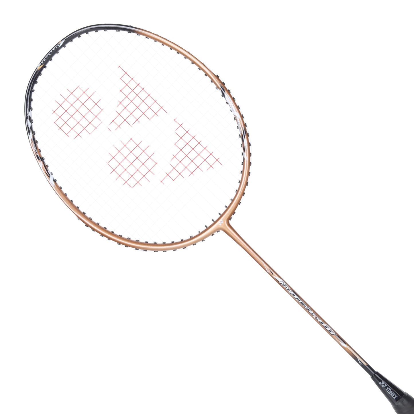 YONEX Nanoflare 9000i Badminton Racquet (Copper Metallic) Strung | Lightweight Speed Racquet with G4 Grip &amp; Full Cover