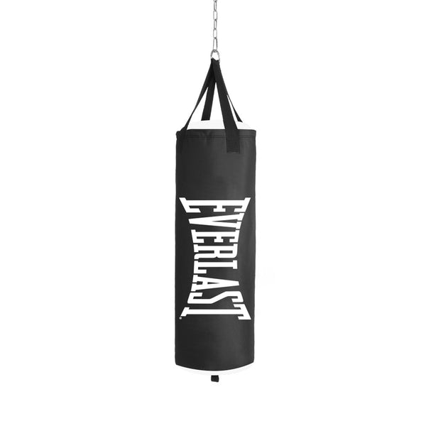 Everlast Core 60LB Heavy Punching Bag – Durable Training Bag for Boxing, MMA, and Fitness – Black