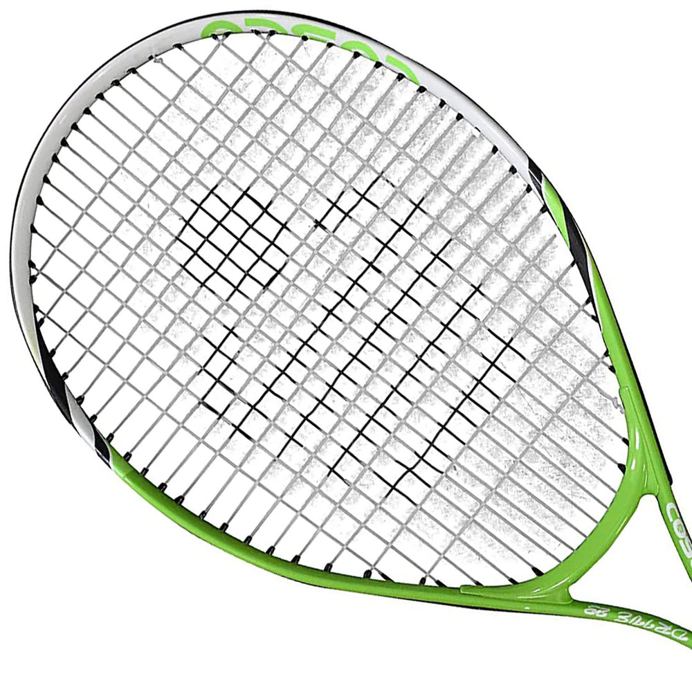 Cosco Drive 21 Junior Aluminium Tennis Racquet – Lightweight 21-Inch Racket for Kids | Fused Aluminium Frame | Full Woven Cover Included - Best Price online Prokicksports.com