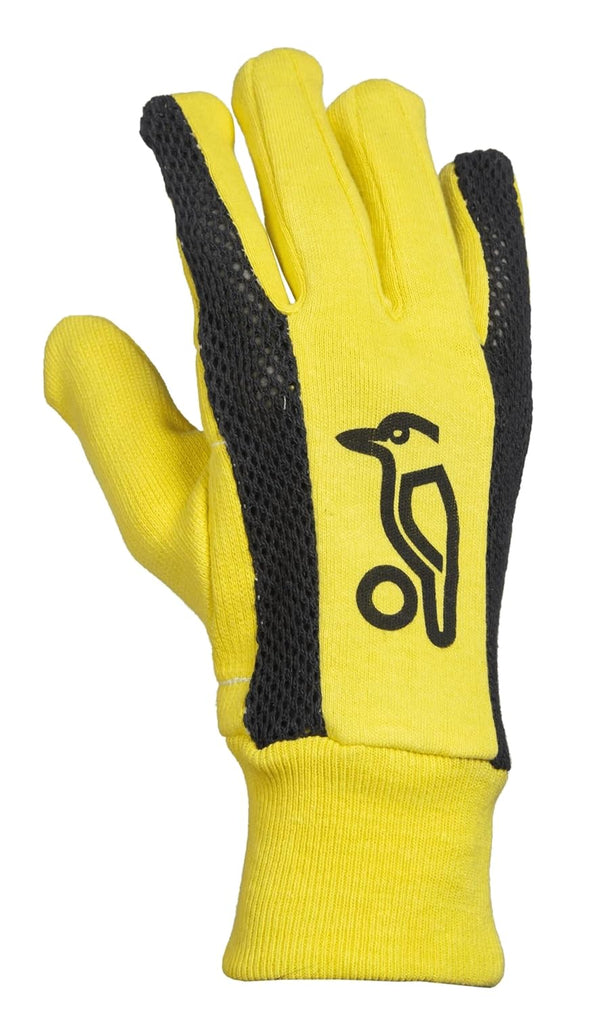 Kookaburra Cotton Padded Inner Gloves – Comfort-Enhanced Cricket Inners for Extra Palm Protection & Grip