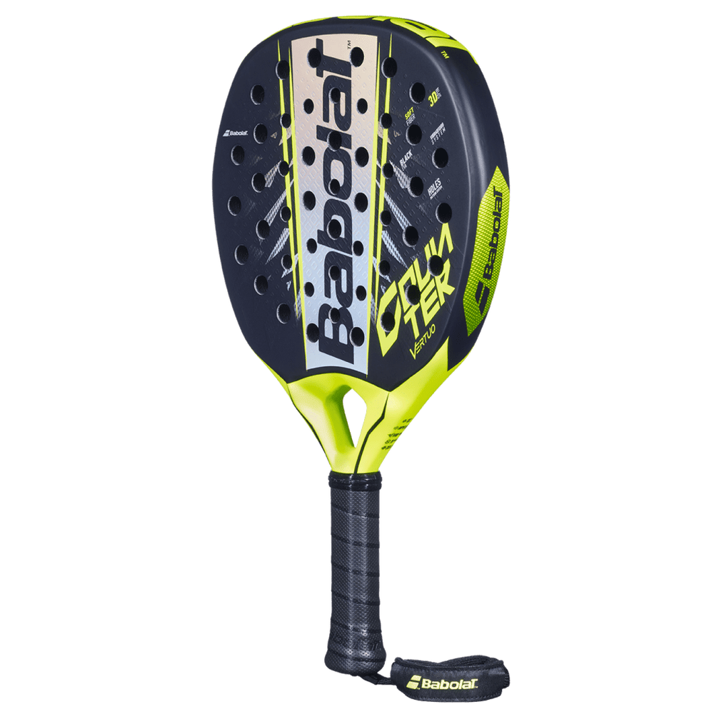 Babolat Counter Vertuo 2.6 Padel Racquet | Fiberglass Round Paddle with Black EVA Core & Vibrabsorb System - Best Price online Prokicksports.com