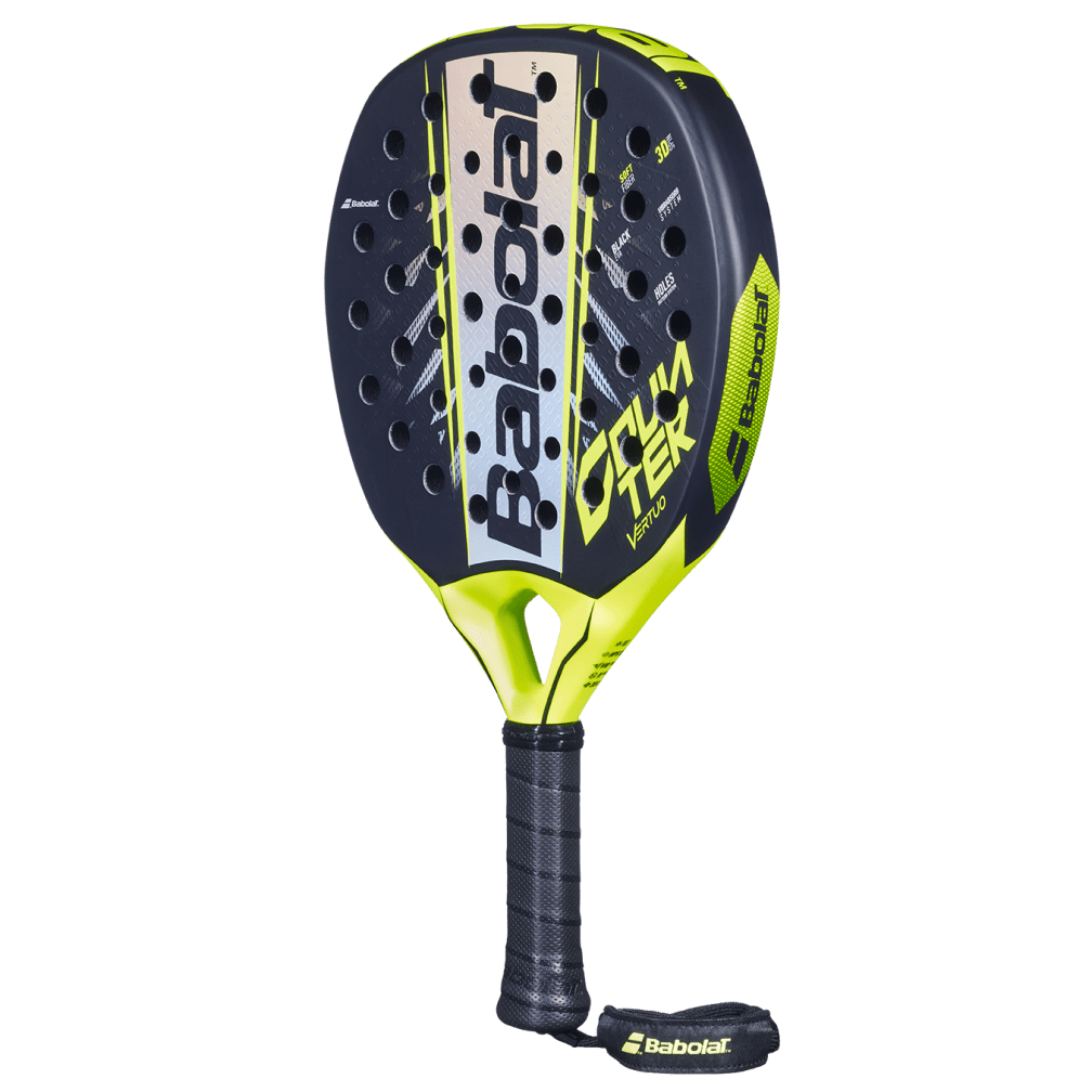 Babolat Counter Vertuo 2.6 Padel Racquet | Fiberglass Round Paddle with Black EVA Core & Vibrabsorb System