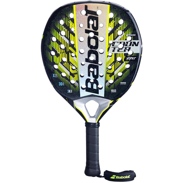 Babolat Counter Viper 2.5 Padel Racquet – 365g | High Control & Endurance | Carbon Frame with EVA Core | For Strategic, Defensive Advanced-Level Players