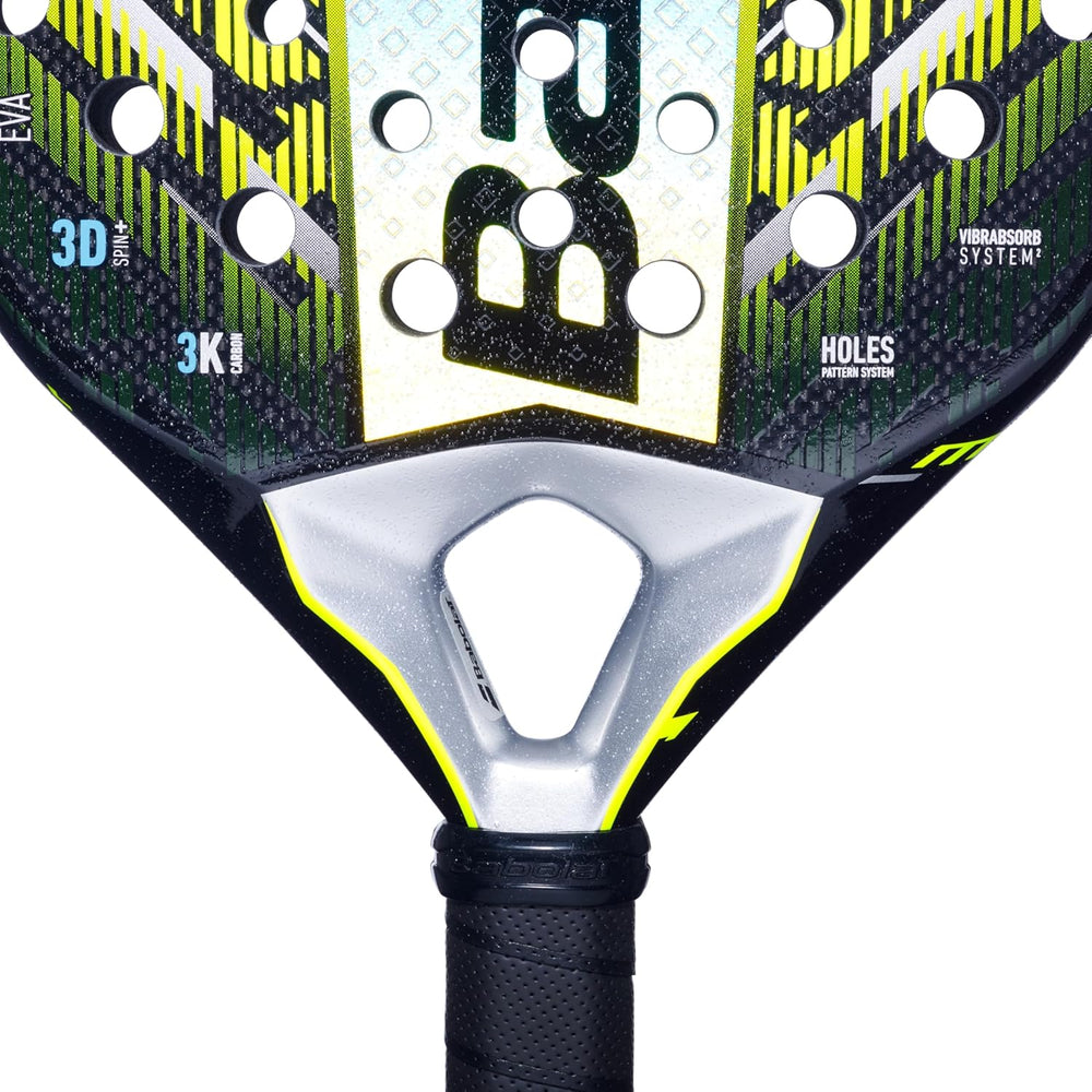 Babolat Counter Viper 2.5 Padel Racquet – 365g | High Control & Endurance | Carbon Frame with EVA Core | For Strategic, Defensive Advanced-Level Players - Best Price online Prokicksports.com