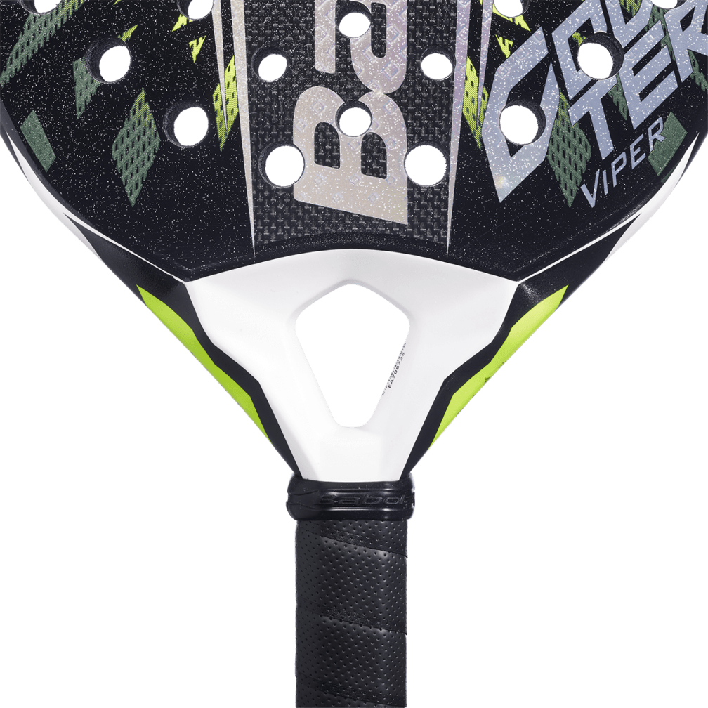 Babolat Counter Viper 2.6 Padel Racquet | 3K Carbon Round Paddle with X-EVA Core & 3D Spin+