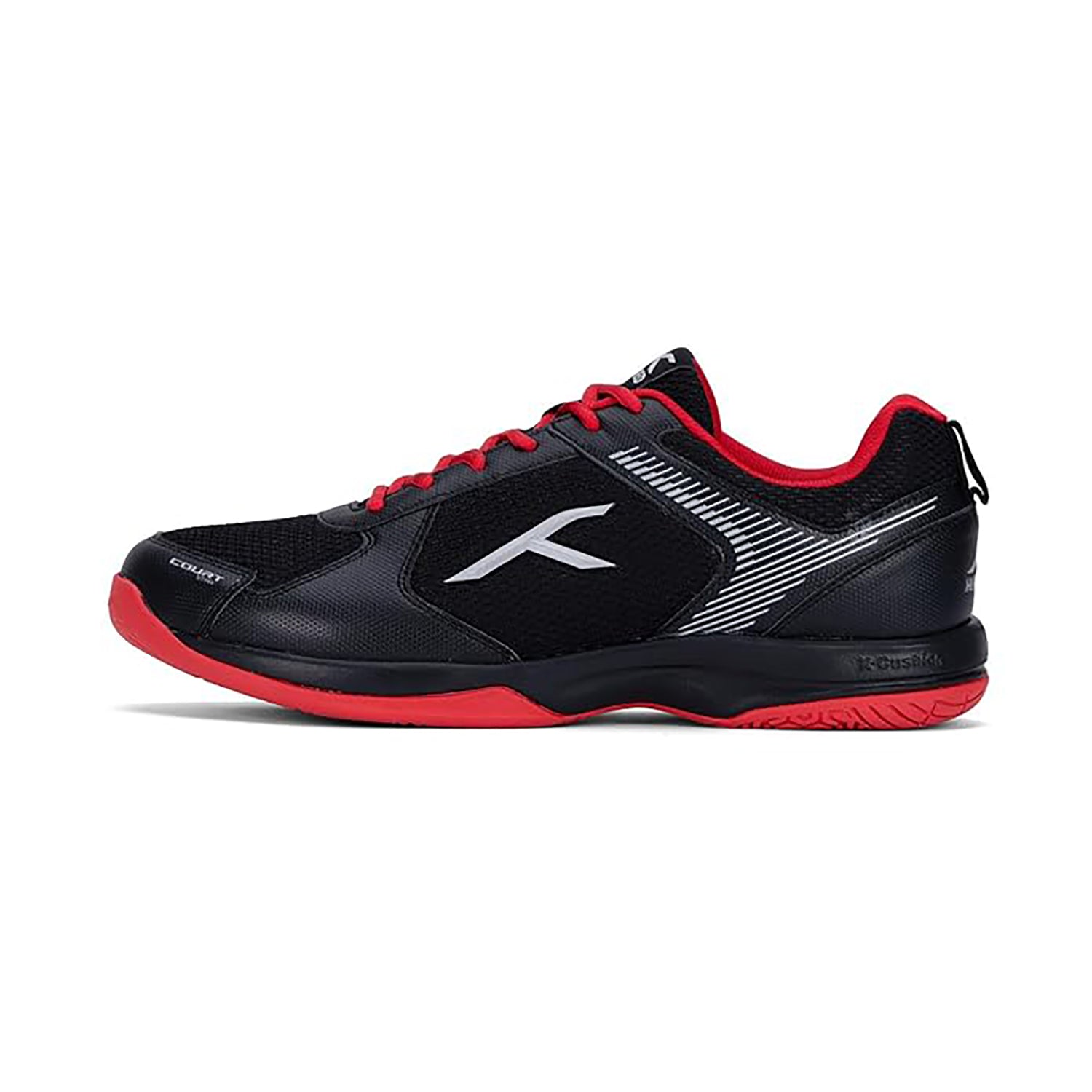 Hundred Court Star Badminton Shoes | Non-Marking Gum Rubber Sole | Lightweight Breathable Mesh | For Men & Women | Ideal for Squash, Table Tennis & Indoor Sports - Best Price online Prokicksports.com
