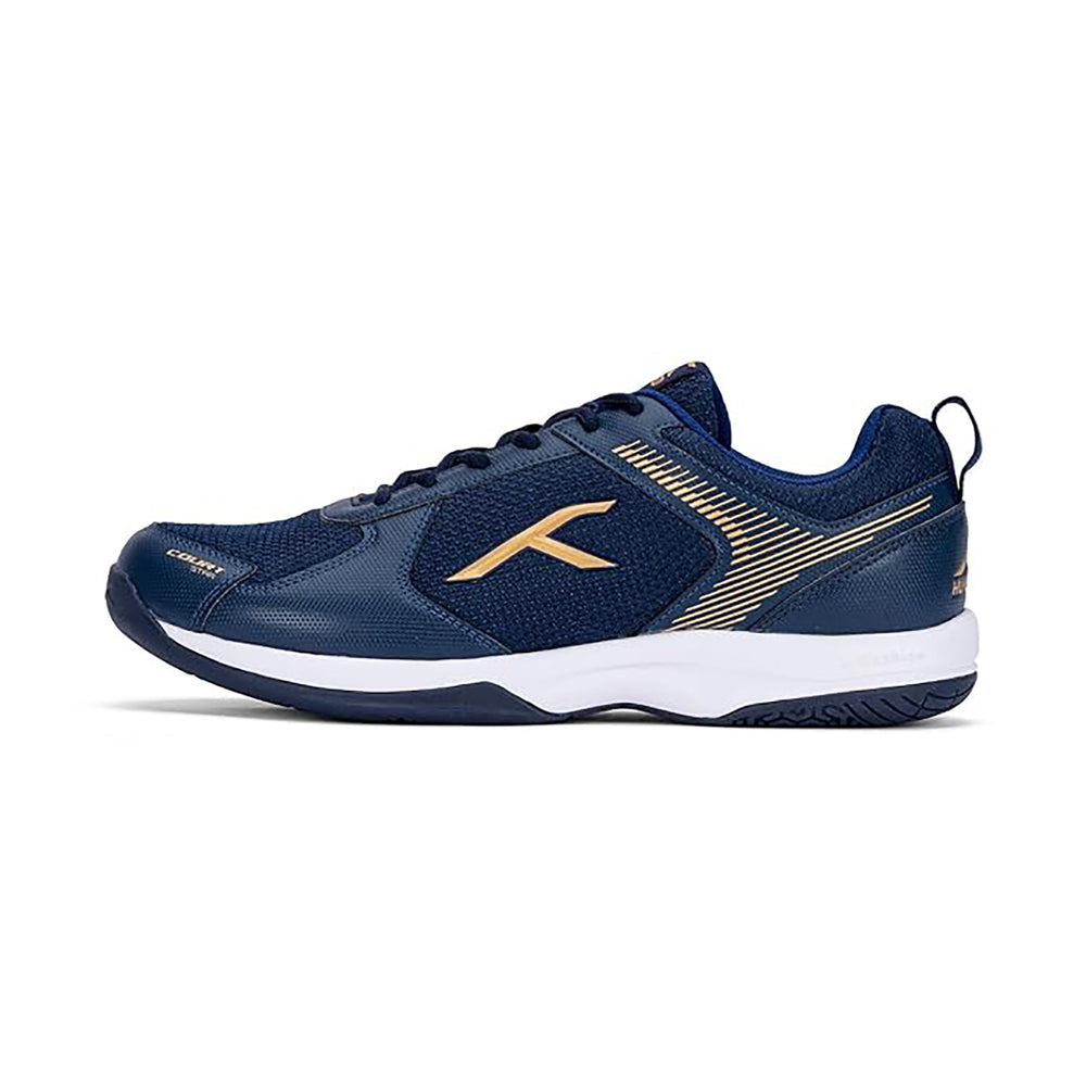 Hundred Court Star Badminton Shoes | Non-Marking Gum Rubber Sole | Lightweight Breathable Mesh | For Men & Women | Ideal for Squash, Table Tennis & Indoor Sports - Best Price online Prokicksports.com