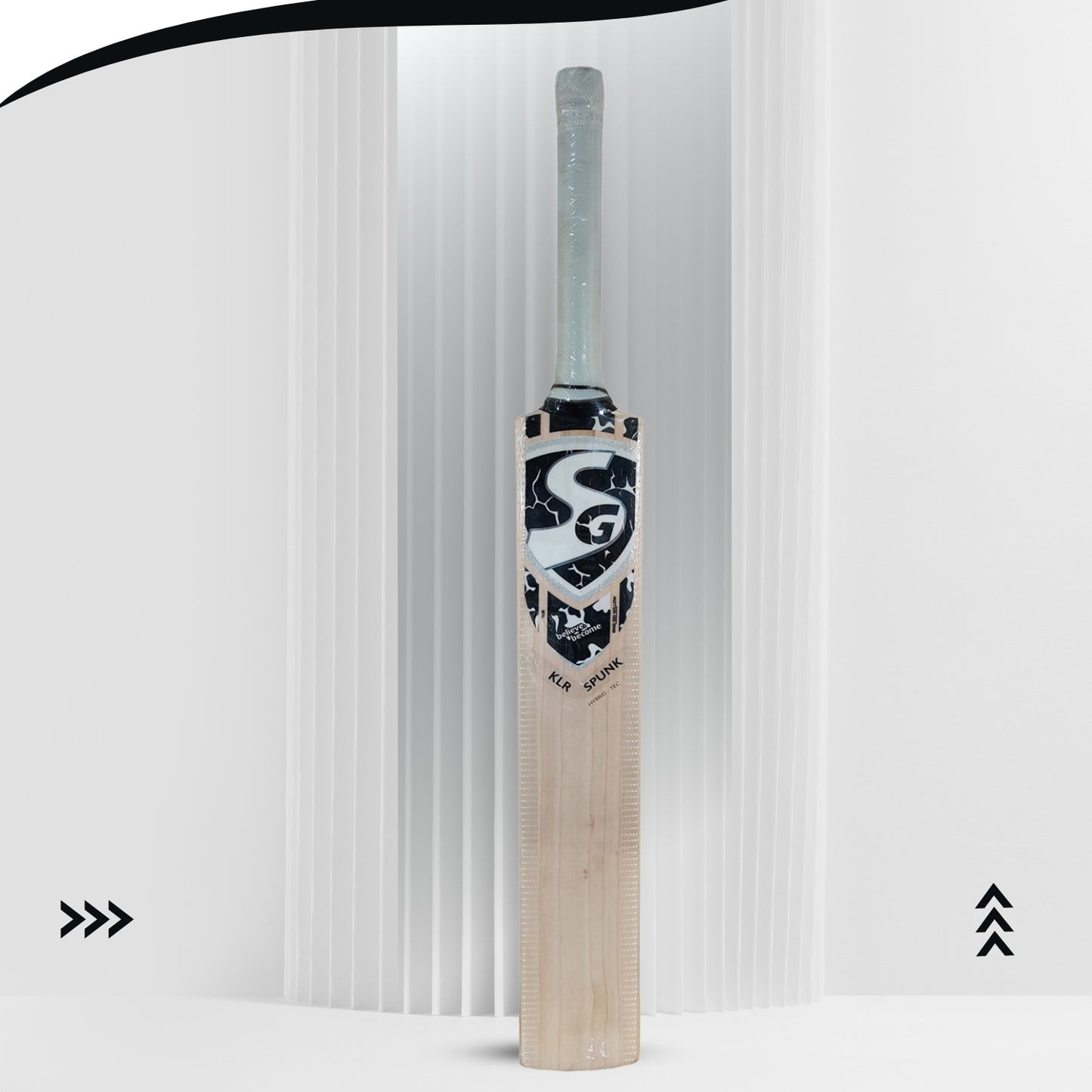 SG KLR SPUNK Hybrid-Tec English Willow Cricket Bat - Best Price online Prokicksports.com