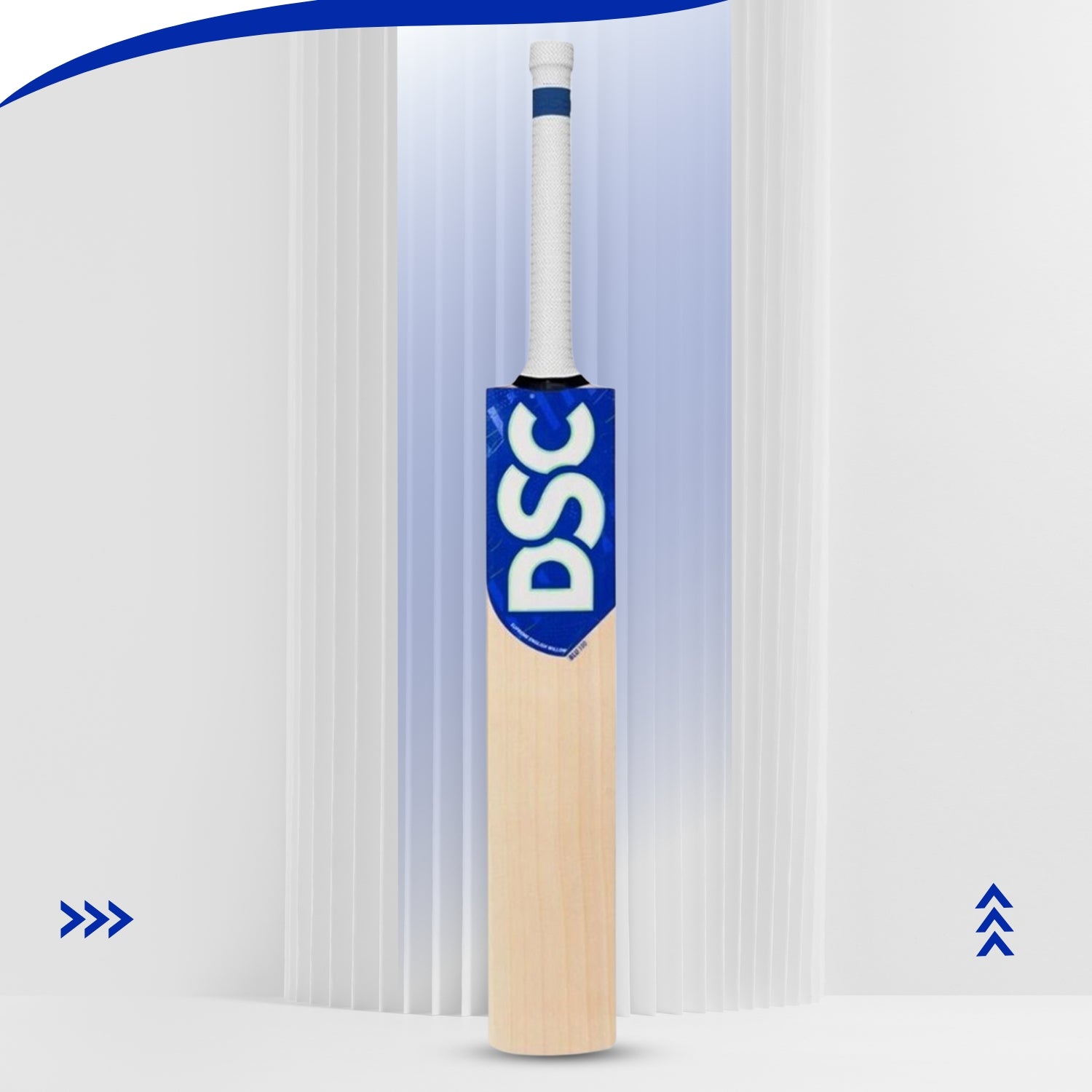 DSC Blu 5 English Willow Cricket Bat - Best Price online Prokicksports.com