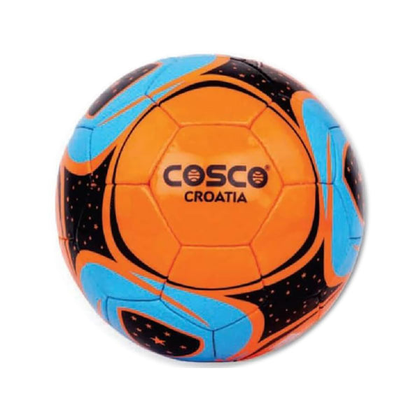 Cosco Croatia Football Size 4 – Assorted Color Machine-Stitched Training Ball for Kids, Schools, and Recreational Matches on All Types of Grounds