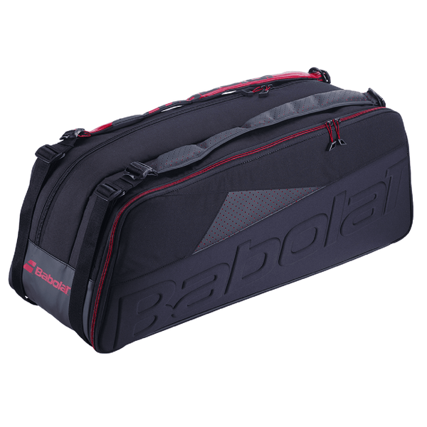 Babolat Cross Pro Badminton Kit Bag – Large Capacity 12 Racquet Bag with Shoe Compartment & Thermal Protection
