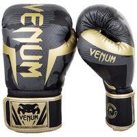 Venum Elite Boxing Gloves | Premium Synthetic Leather | Triple-Density Foam | Anatomical Grip | Hook & Loop Closure | Training/Sparring (10oz-18oz)