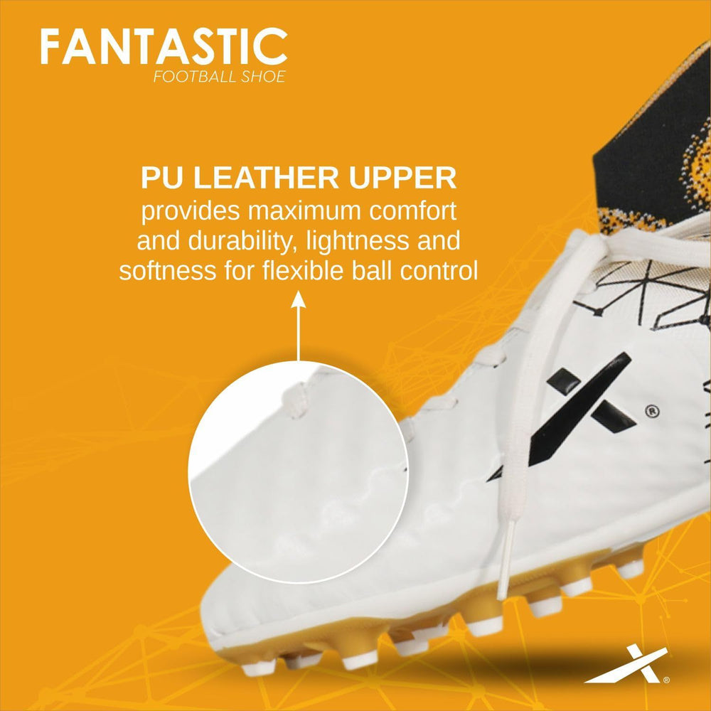 Vector X Fantastic Football Shoes | Lightweight Synthetic Upper | Firm Ground (FG) Studs | Enhanced Ball Control | Men's Training & Match Shoes - Best Price online Prokicksports.com
