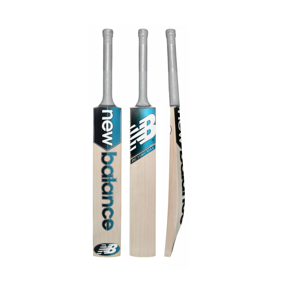 New Balance DC 1100i Max English Willow Cricket Bat | Large Edges, Lower-Middle Sweet Spot & Singapore Cane Handle - Best Price online Prokicksports.com